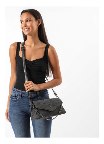 Cartera Cruzada Sevilla Negra Humana