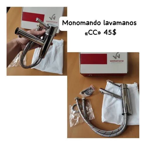 Monomando Lavamanos Cc