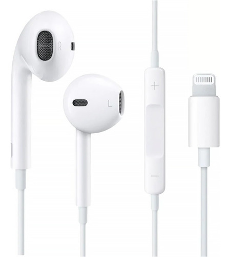 Auriculares Earpods Manos Libres Compatible iPhone Lightning
