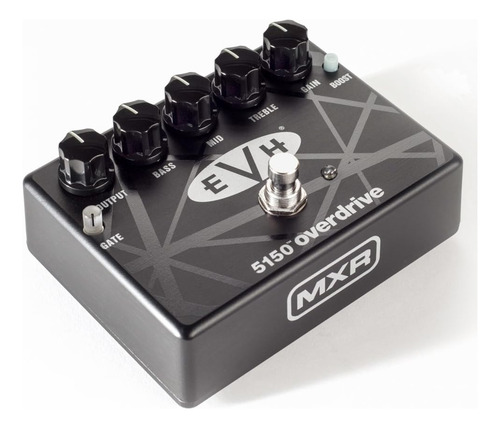 Mxr Evh5150 Overdrive Pedal Bundle Con 2 Cables De Parche, F