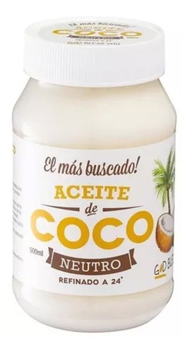 Aceite De Coco Neutro 500 Ml God Bless You