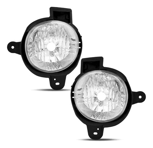 Imagem 2 de 5 de Kit Farol De Milha Hilux Srv 2012 A 2015 Botão Mod Original