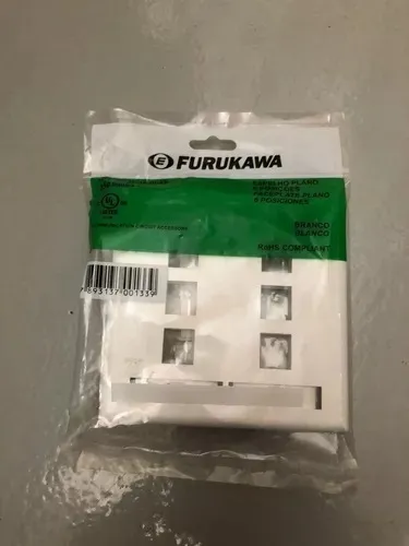 Espelho Plano 6 Posições 4x4 Branco Furukawa - 35050093