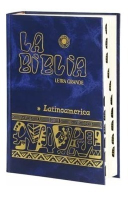 Biblia Latinoamérica [letra Grande] Cartoné, Con Uñeros