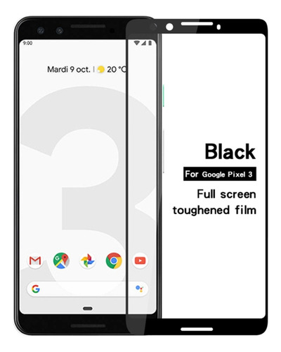 Película De Vidrio Templado Mofi Para Google Pixel 3