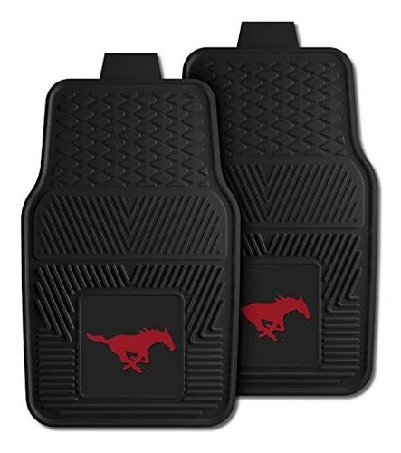 Tapetes De Coche Mustangs Smu, Vinilo Resistente, 17  X 27 