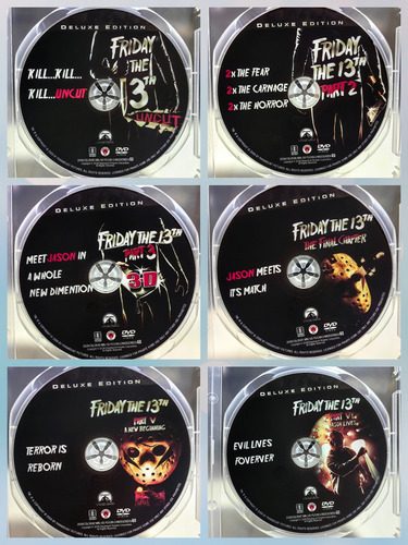 Viernes 13 Saga Completa Español Latino Peliculas Dvd