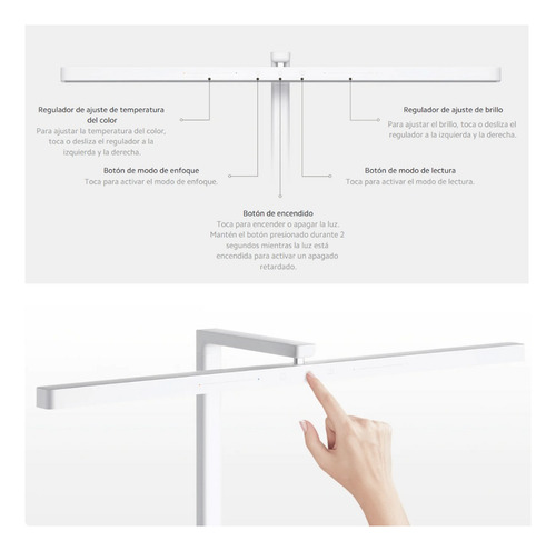 Xiaomi Led Desk Lamp 2 Lámpara Inteligente 10w Hiperos