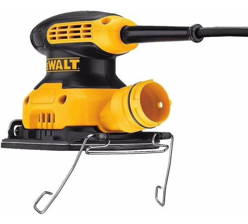 Lixadeira profissional orbital DeWalt DWE6411 amarela 60Hz 230W 127V