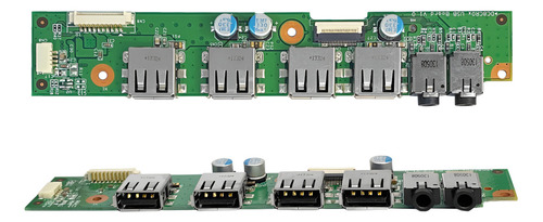 Placa De Áudio Para Notebook E Netbook Interno Positivo Dc8cr0x Usb Board V1.0