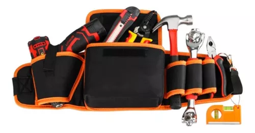 IN-8095, Cinturón porta herramienta 6 bolsillos, Ecoproteccion SAS, Equipos de protección personal