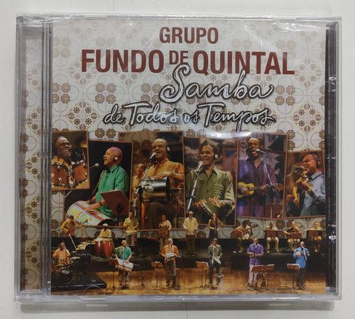 Cd - Grupo Fundo De Quintal - ( Samba De Todos Os Tempos )