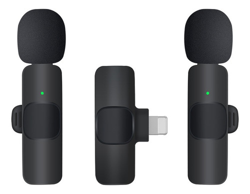 2 Micrófonos Inalámbrico Mini Lavalier Compacto Solapa Usb C