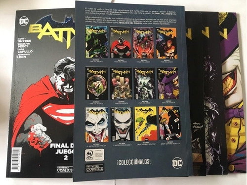 Comic Dc: Batman - Final Del Juego. 8 Tomos. Ed Unlimited | Cuotas sin  interés