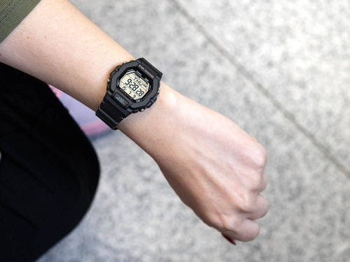 Reloj Mujer Casio Lws-2200h-1 Contador De Pasos Cronómetro
