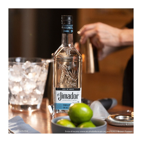 Tequila Blanco El Jimador Cosechado A Mano 700ml