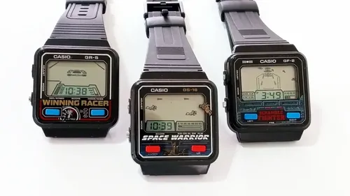 Relógio Casio Game Antigo, Coleção Anos 80 Vintage. | MercadoLivre