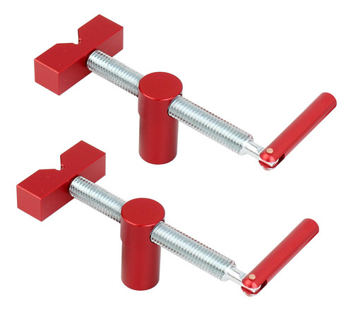 Abrazadera Ajustable Para Carpintería Con 2 Piezas Rojo