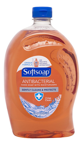 Softsoap Recambio De Jabon De Manos Antibacterial Crisp Clea