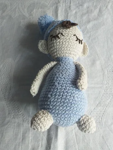 Bebe dormilon tejido a crochet sale