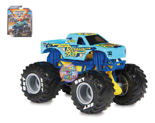 Backward Bob Monster Jam Camioneta 4x4 Esc 1:64 Original C