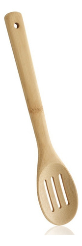 Utensilios Bambú Cuchara, Volteador, Cuchara Dentada, Cuchara Ranurada