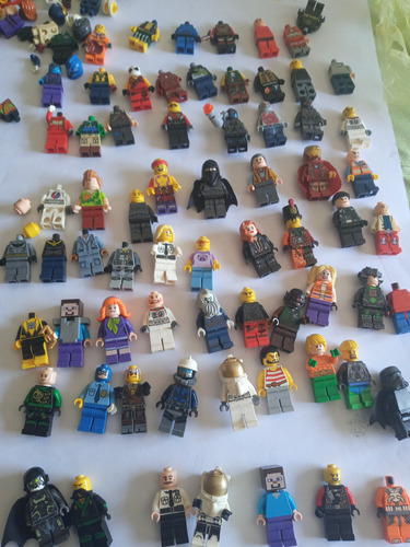 Lego Minifiguras Lote Ver Fotos 80 Minifigura (Usado)