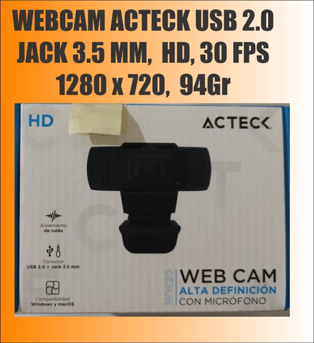 Camara Web Acteck