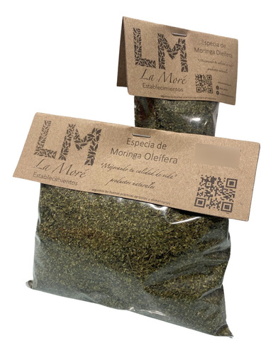 Moringa Hoja Seca Premium Tipo Especia 110grs - Prod Natural