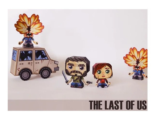 Personajes Imprimibles The Last Of Us / 4 Modelos