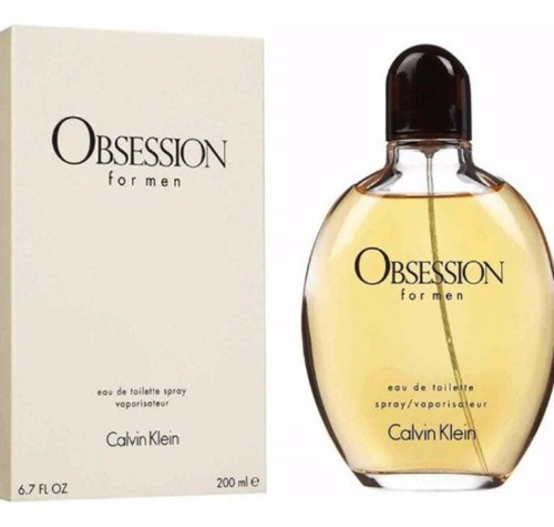 Obsession For Men Edt 200ml Perfumes Original Calvin Klein