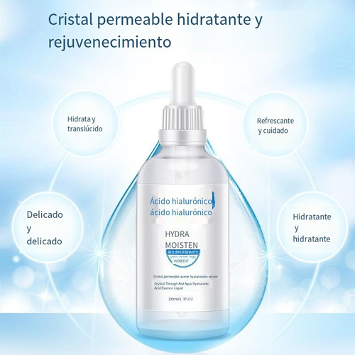 Kit De 3 Suero De Acido Hialuronico Hidratante Anti Edad