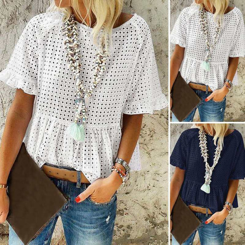 Camisa Tipo Playera Para Mujer