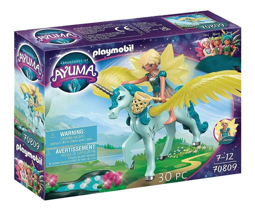 Crystal Fairy Con Unicornio - Playmobil Febo