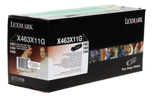 Tóner Lexmark Original X463x11g  15.000pag X463 X464 X466