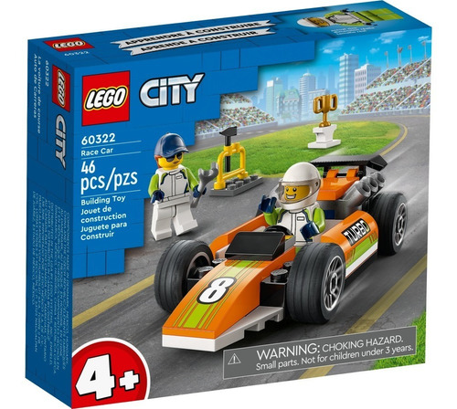 Lego City 60322 Vehiculo Coche Auto De Carreras