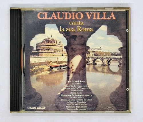 Claudio Villa - Canta La Sua Roma - Made In Italy - Usado
