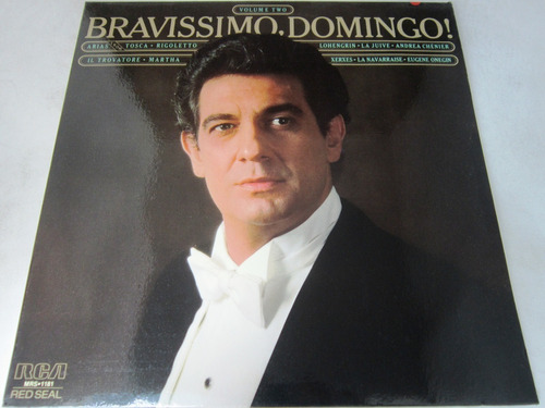 Placido Domingo - Bravissimo, Domingo! Vol 2 Lp