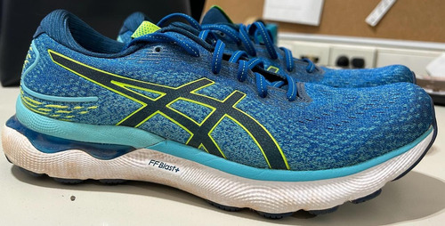 Asics Nimbus 24 Azul/celeste Impecables