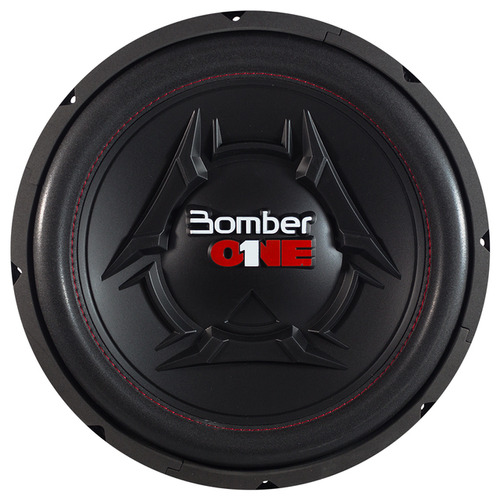 Altavoz de subwoofer negro Bomber One 12 200 W Rms de doble bobina