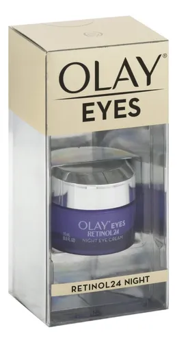 Crema Retinol 24 Eye Night Cream Olay Eyes noche para todo tipo de piel de 15mL/15g 30+ años