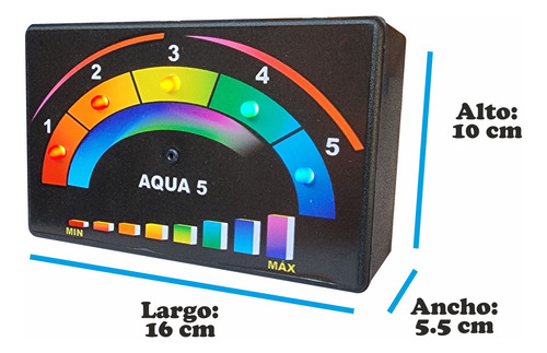 Medidor Con 20m D Cable Utp Normal Para Medir 5 Nvls De Agua