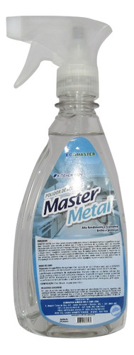 Master Metal 500ml - Polidor De Inox