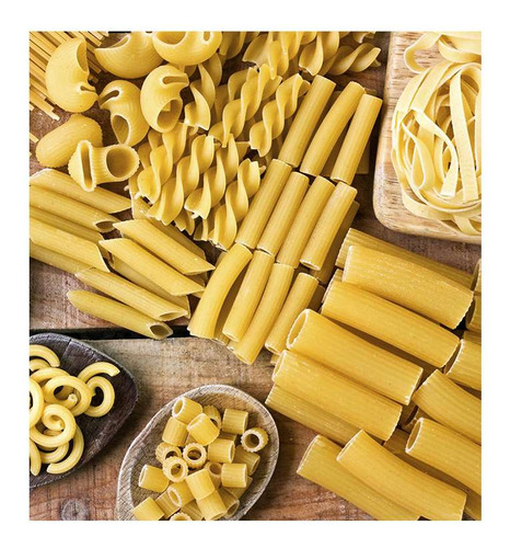 Vinilo 20x20cm Pastas Secas Frescas Gourmet Cocina Chef P4