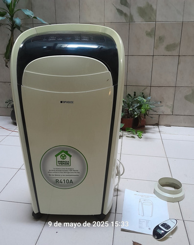 Aire Acondicionado Portatil Tophouse Crema (Usado)