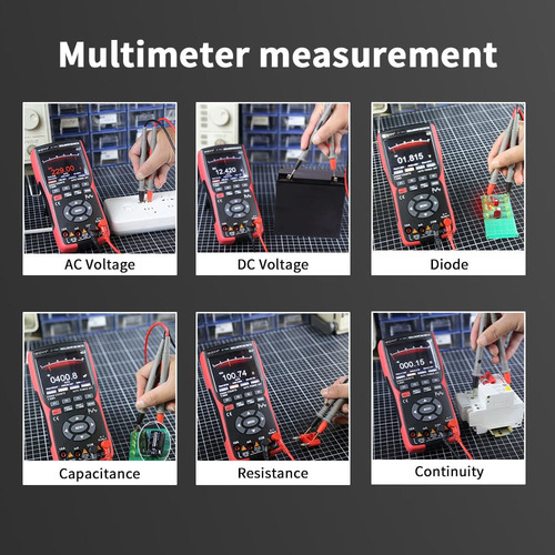 Osciloscopio De Mano 3 En 1 Automotriz 50mhz