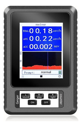 Medidor De Radiación Ionizante Con Contador Geiger Xr1 Br-9b