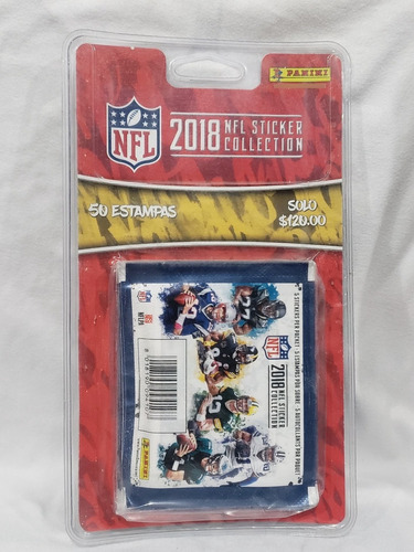 Nfl 2018 Panini Blister Con 50 Estampas 