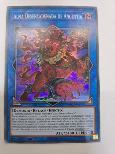 Unchained Soul Of Anguish Mp20-sp174 Super Rare Yugioh 