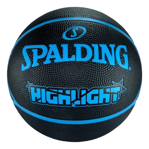 Balon Baloncesto Básquetbol Spalding Highlight #7 Azul